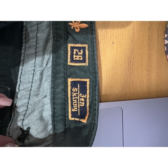 Rock Revival Women's JEN SKINNY Jeans Size 28 Measured 28x33 Green - Picture 8 of 14